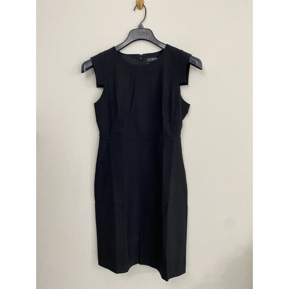 J.Crew  Resume dress In Italian Stretch Wool NWT Size 4